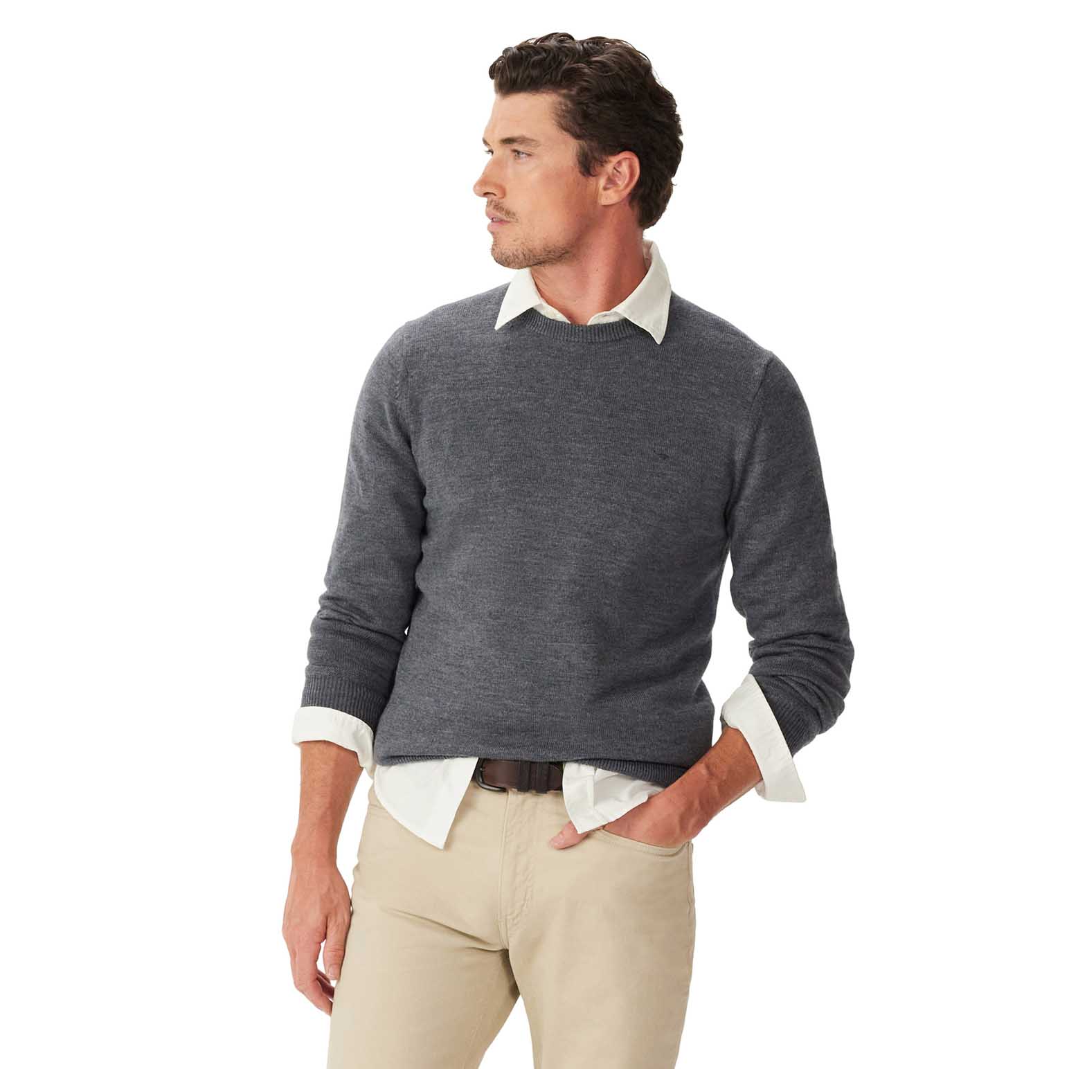 R.M. Williams Murphy Merino Crew Knit